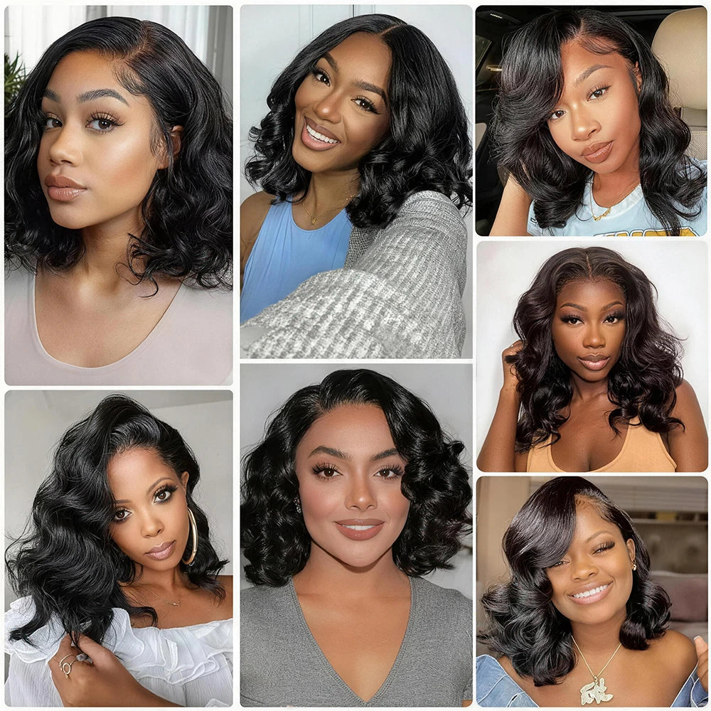Perruque Body Wave Lace Front 13x6 – Cheveux Humains Brésiliens