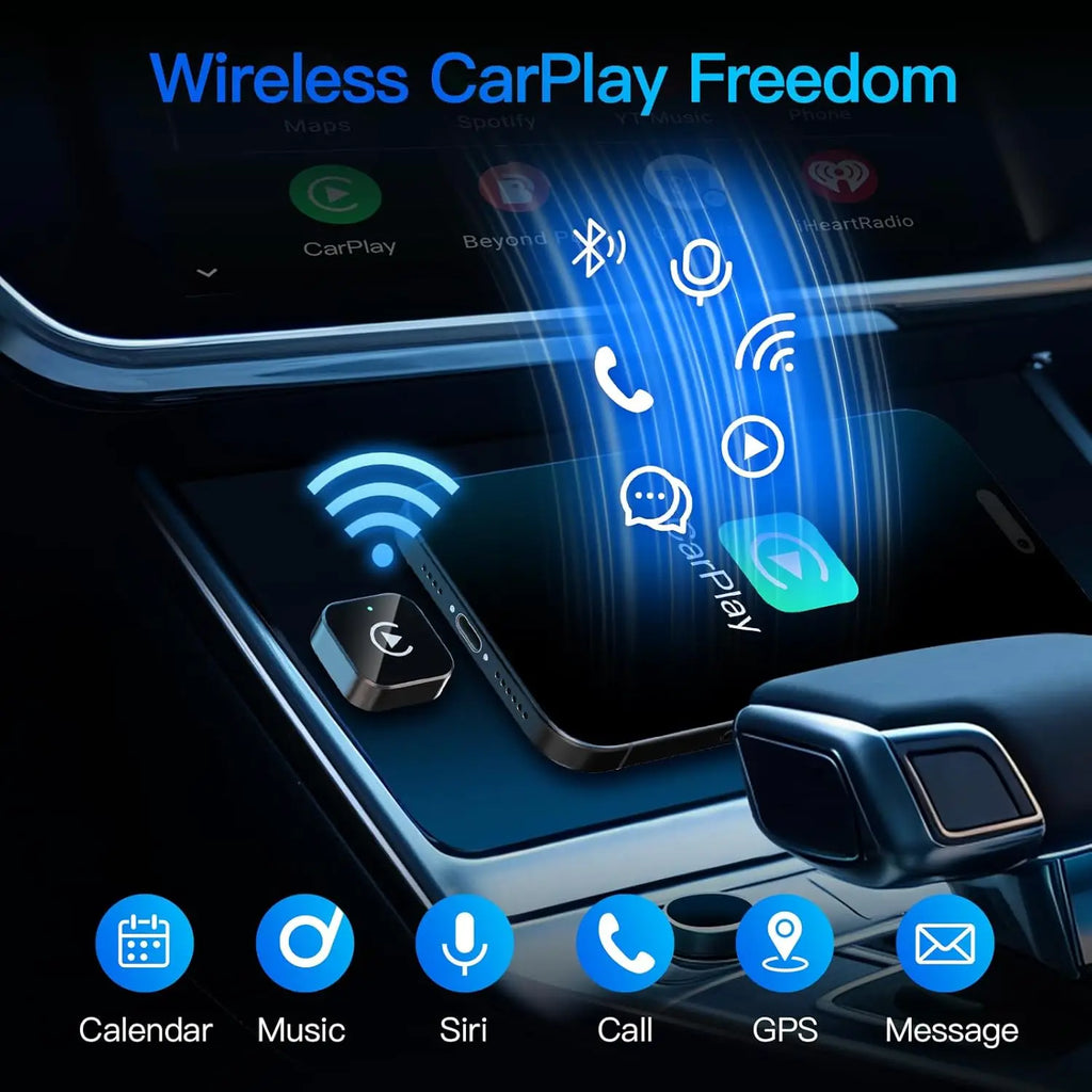 Adaptateur CarPlay sans fil pour Apple iPhone et Android