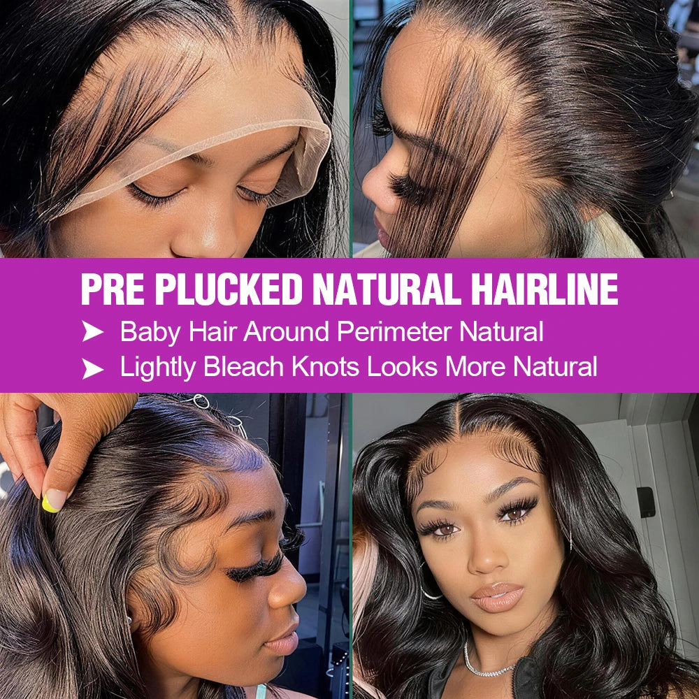 Perruque Body Wave Lace Front 13x6 – Cheveux Humains Brésiliens