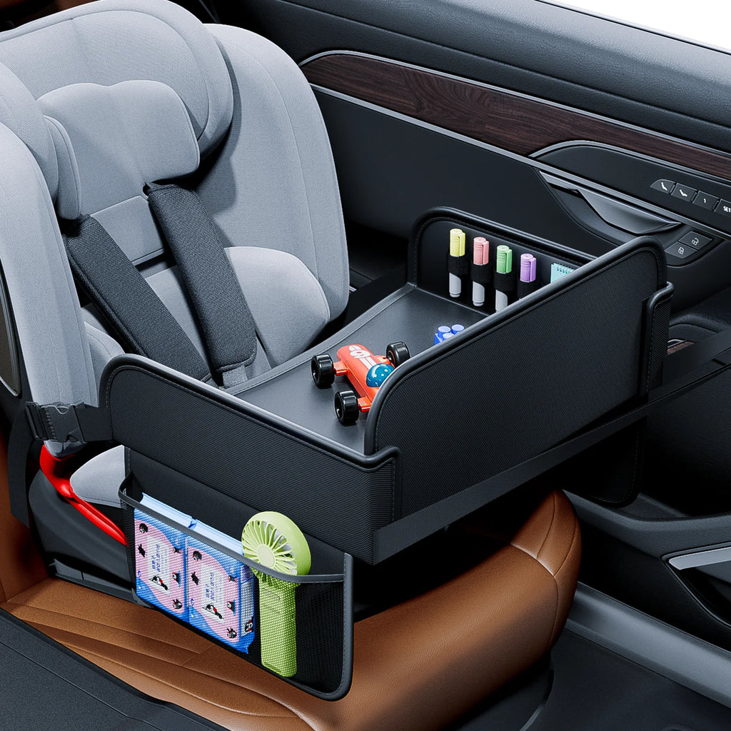 Table de dessin et plateau repas pour enfant en voiture