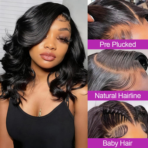 Perruque Body Wave Lace Front 13x6 – Cheveux Humains Brésiliens
